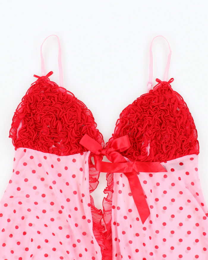 Vintage Y2k 00s La Senza Polka Dot Cami - S