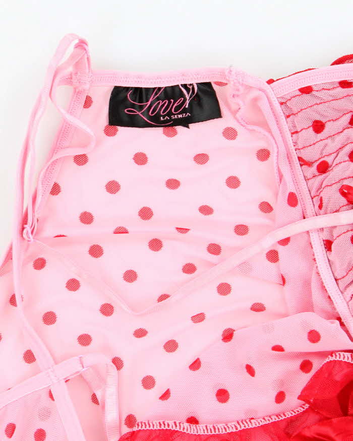 Vintage Y2k 00s La Senza Polka Dot Cami - S
