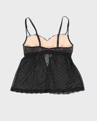 Vintage Y2k 00s Betsey Johnson Mesh Cami - S