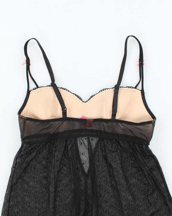 Vintage Y2k 00s Betsey Johnson Mesh Cami - S