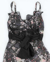 Vintage Y2k 00s La Vie En Rose Floral Cami - S