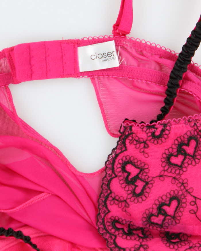 Vintage Y2k 00s Evie Mesh Tie Front Cami - S