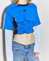 Rokit Originals Rework Sporty Spice Shirring Tee - M