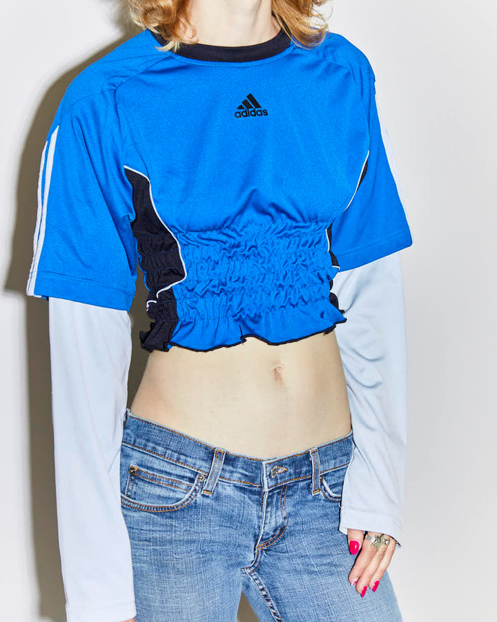 Rokit Originals Rework Sporty Spice Shirring Tee - M