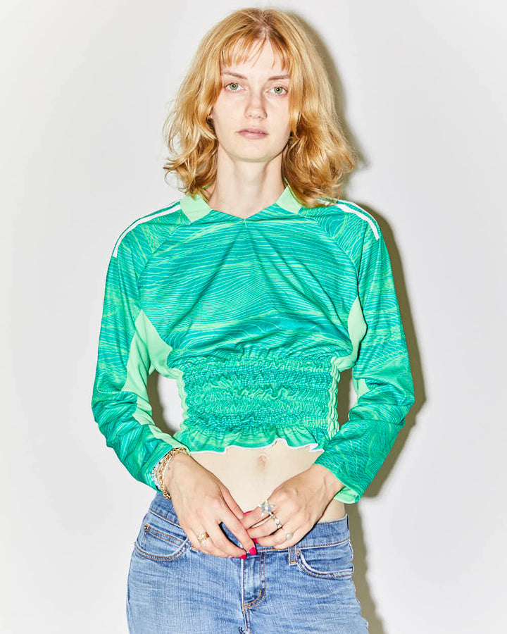 Rokit Originals Rework Sporty Spice Shirring Tee - M