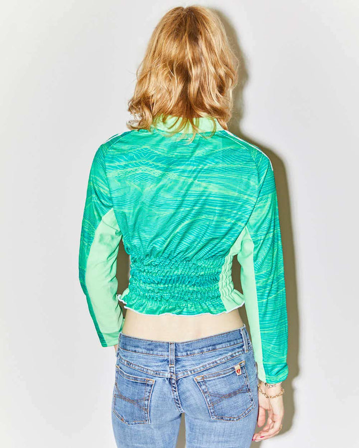 Rokit Originals Rework Sporty Spice Shirring Tee - M