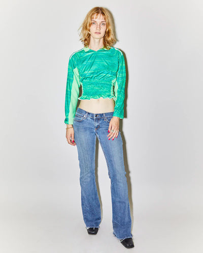 Rokit Originals Rework Sporty Spice Shirring Tee - M