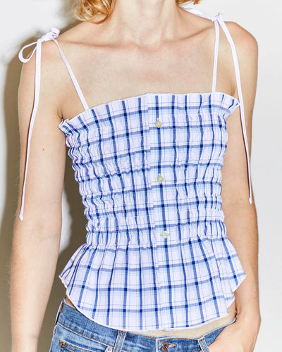 Rokit Originals Rework Blossom Shirring Cami - S