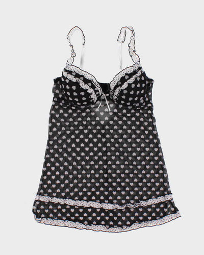 Vintage Y2k 00s Rampage Mesh Cami - S