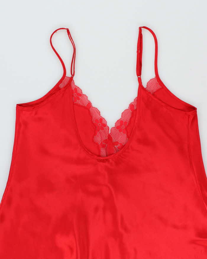 Vintage Y2k 00s La Senza Satin Cami - M