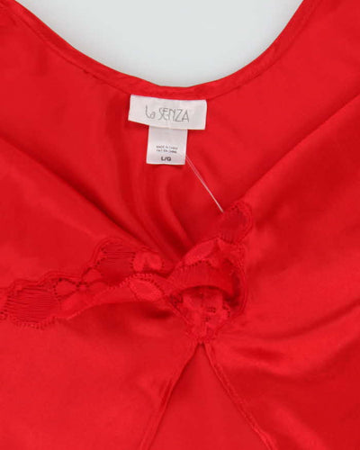Vintage Y2k 00s La Senza Satin Cami - M