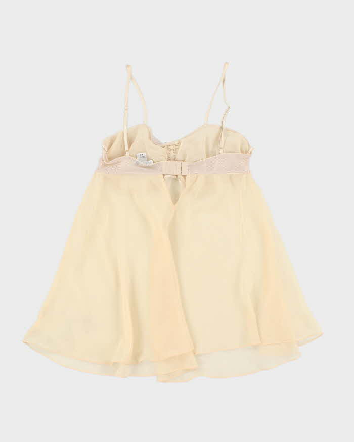 Vintage Y2k 00s LA Senza Mesh Cami - M