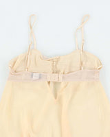 Vintage Y2k 00s LA Senza Mesh Cami - M