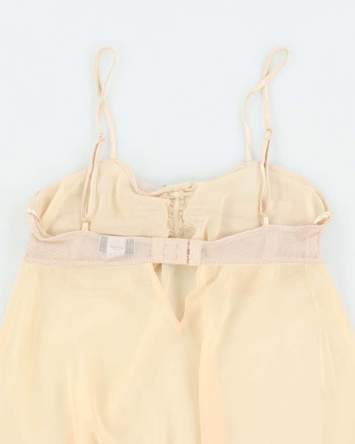 Vintage Y2k 00s LA Senza Mesh Cami - M