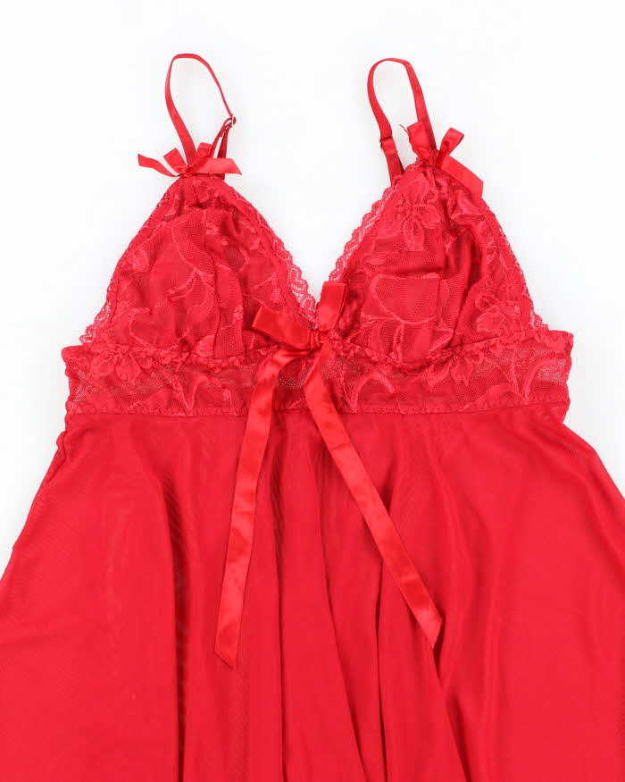 Vintage Y2k 00s Avid Love Handkerchief Hem Cami - S