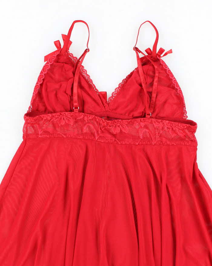 Vintage Y2k 00s Avid Love Handkerchief Hem Cami - S