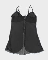 Vintage 90s Rose Mesh Cami - M
