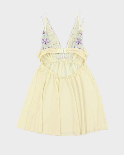 Vintage Y2k 00s La Vie En Rose Cami - S