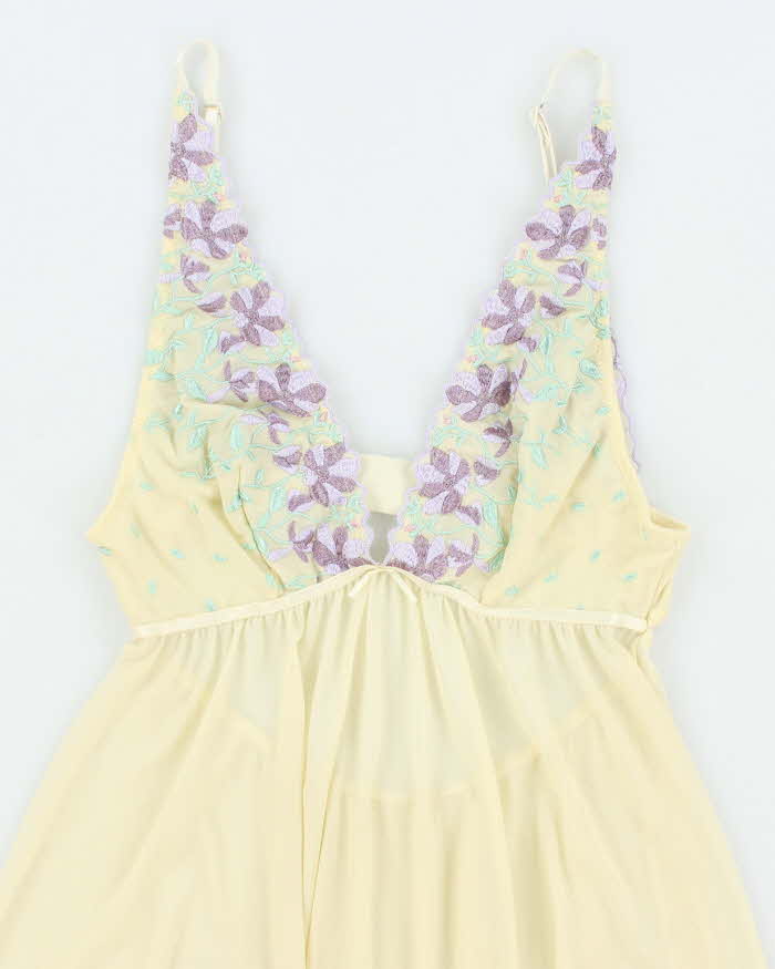 Vintage Y2k 00s La Vie En Rose Cami - S