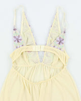 Vintage Y2k 00s La Vie En Rose Cami - S