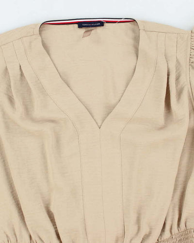 Tommy Hilfiger Beige Sleeveless Top - XL