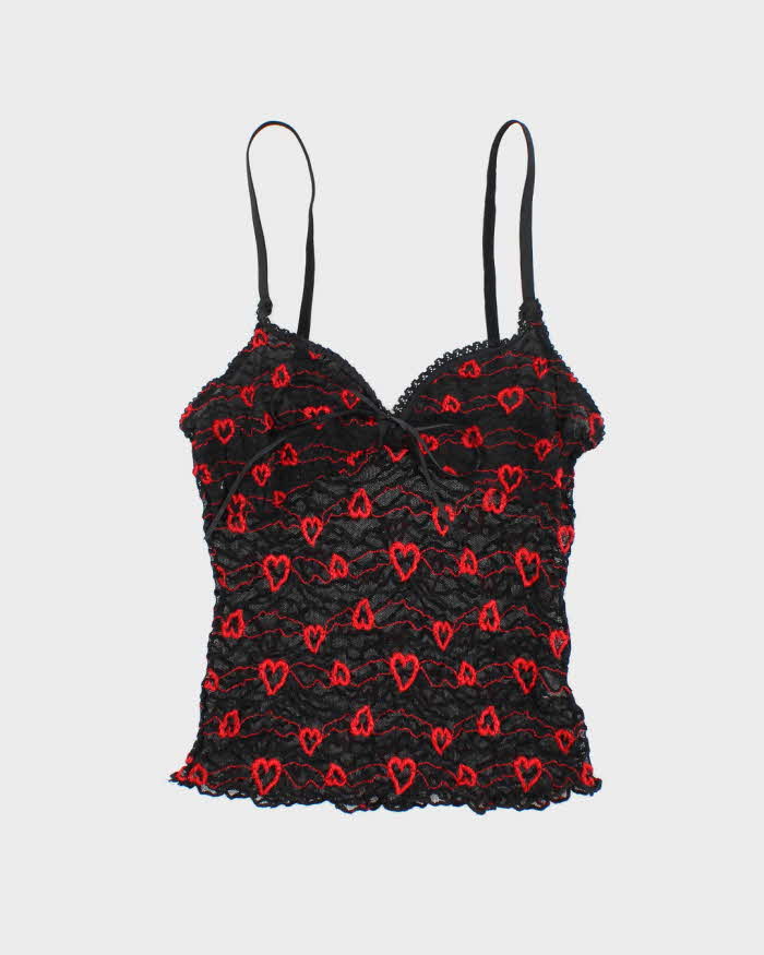 Vintage Y2k 00s Hanna Lace Cami - S