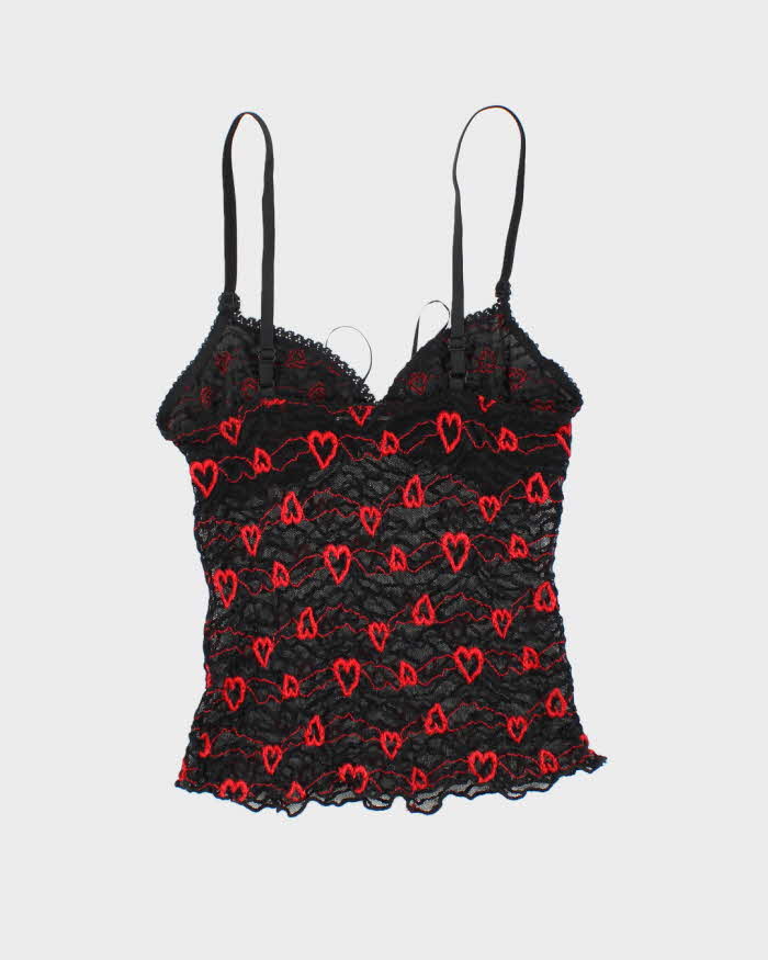 Vintage Y2k 00s Hanna Lace Cami - S