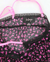 Vintage Y2k 00s La Senza Floral Mesh Cami - S