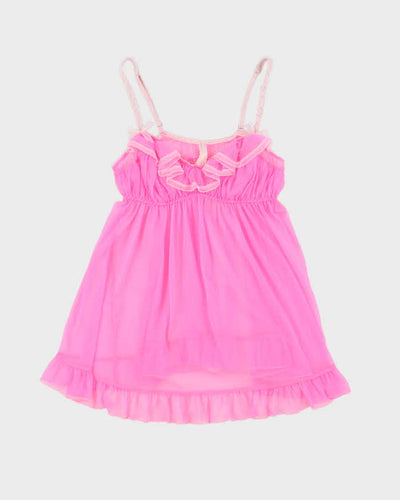 Vintage Y2k 00s Victoria's Secret Mesh Cami - XS