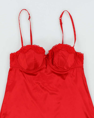Vintage Y2k 00s La Senza Satin Top - S