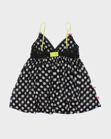 Vintage Y2k 00s Polka Dot Mesh Cami - S