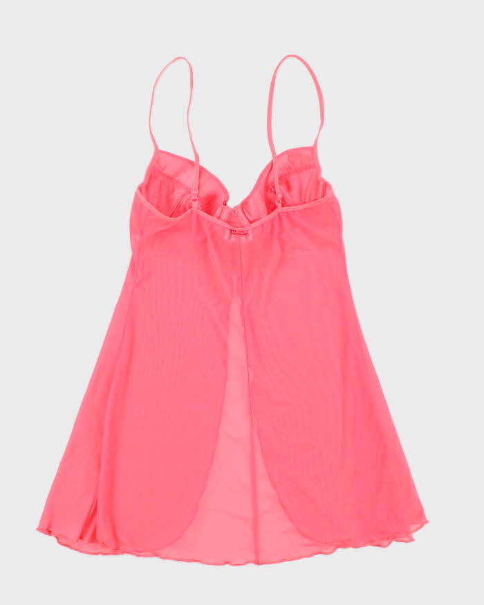 Vintage Y2k 00s La Senza Beaded Mesh Cami - XS