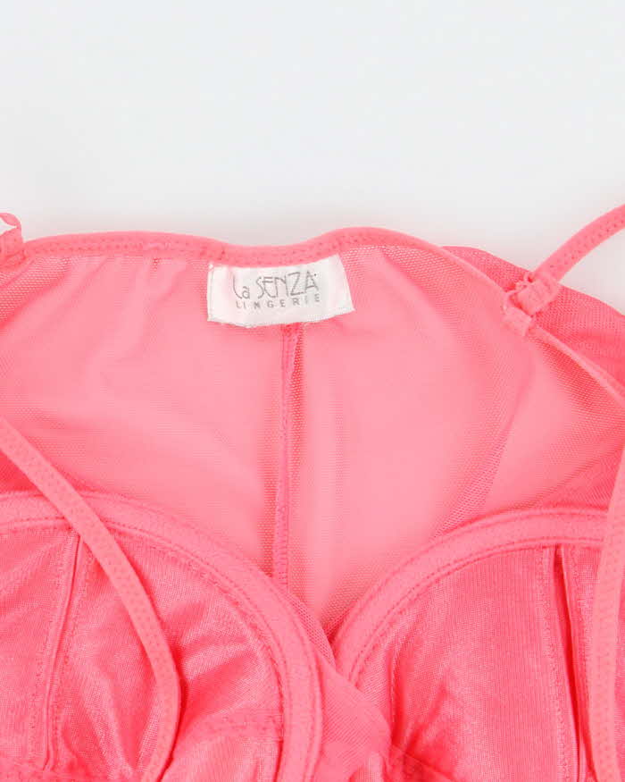 Vintage Y2k 00s La Senza Beaded Mesh Cami - XS