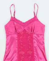 Vintage Y2k 00s Suzy Satin Cami - S