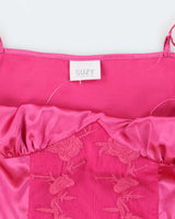 Vintage Y2k 00s Suzy Satin Cami - S
