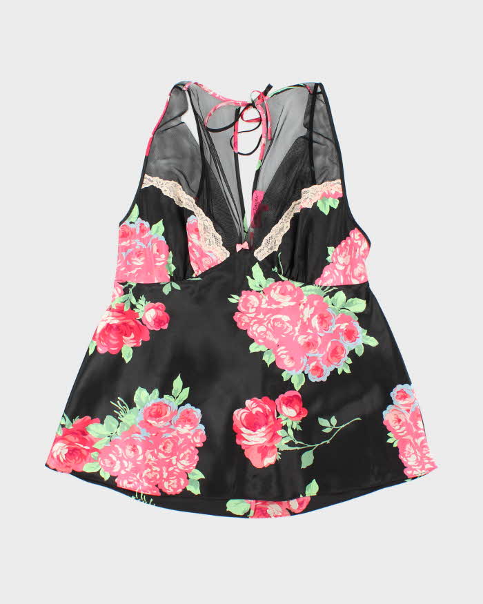 Vintage Y2k 00s Betsey Johnson Satin Cami - L