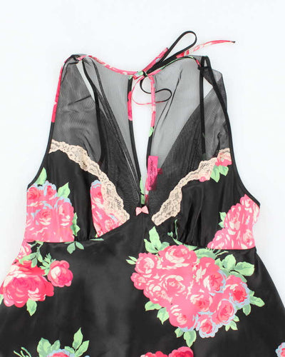 Vintage Y2k 00s Betsey Johnson Satin Cami - L