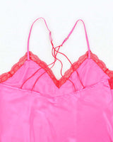 Vintage Y2k 00s Linea Donatella Satin Cami - L