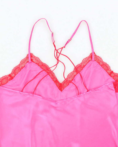 Vintage Y2k 00s Linea Donatella Satin Cami - L