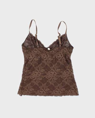 Vintage Y2k 00s Lace Cami - S