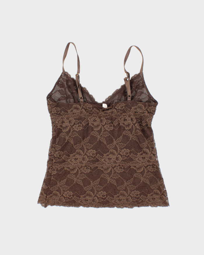 Vintage Y2k 00s Lace Cami - S