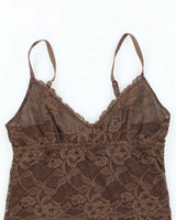 Vintage Y2k 00s Lace Cami - S