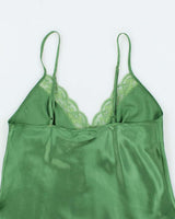 Vintage Y2k 00s La Vie En Rose Satin Cami - S