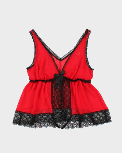 Vintage Y2k 00s In Bloom Cami - L