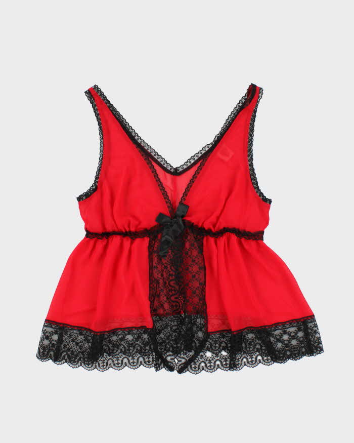 Vintage Y2k 00s In Bloom Cami - L