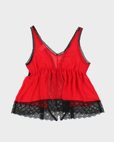 Vintage Y2k 00s In Bloom Cami - L