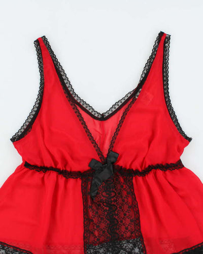 Vintage Y2k 00s In Bloom Cami - L