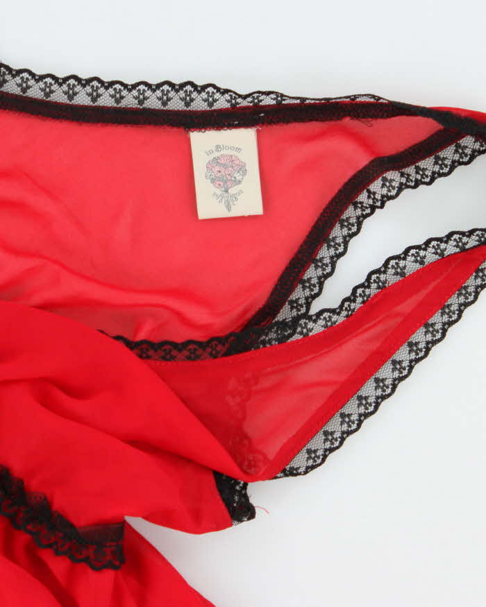 Vintage Y2k 00s In Bloom Cami - L