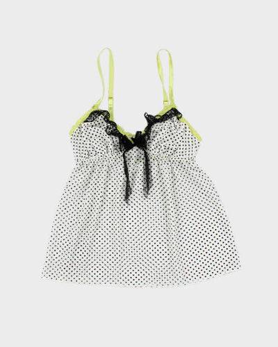 Vintage Y2k 00s Jacob Polka Dot Cami - S