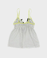 Vintage Y2k 00s Jacob Polka Dot Cami - S